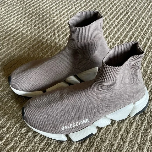Balenciaga Sock Sneakers in gray. GREAT CONDITION! - Picture 3 of 4